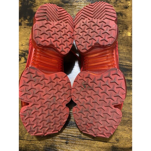 RED "LA SHEELAH" BRAND SNEAKERS - Picture 3 of 5